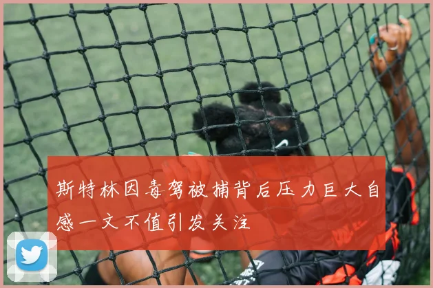 斯特林因毒驾被捕背后压力巨大自感一文不值引发关注